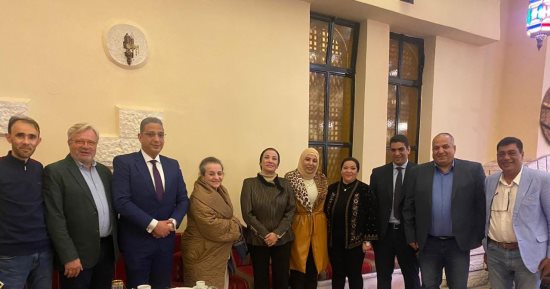 وزيرة البيئة تلتقى الأميرة عالية لبحث إمكانية التوأمة بمجال المحميات الطبيعة