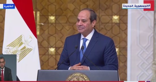 الرئيس السيسى: اتفقت مع رئيس أوزبكستان على التعاون فى مكافحة التطرف