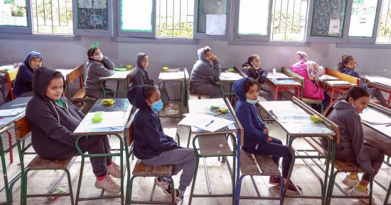 انتشار أمني بمحيط المدارس لتأمين امتحانات النقل على مستوى الجمهورية