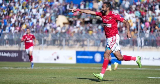 كهربا يصل للهدف رقم 20 بقميص الاهلى بعد ثلاثية أسوان 