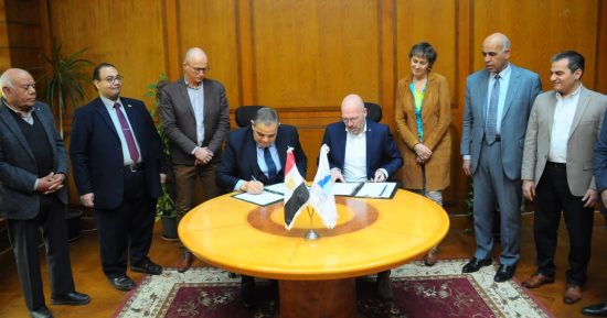 توقيع اتفاقية تعاون بين جامعة كفر الشيخ وجامعة هولندية