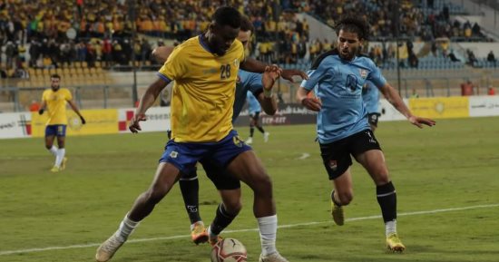 فراس شواط رجل مباراة الاسماعيلى و غزل المحلة بالدورى الممتاز