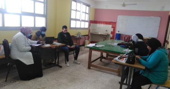 "صحة دمياط" تطلق حملة للتطعيم ضد فيروس كورونا بجميع مدارس المحافظة