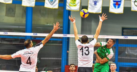 النصر والوكرة والأهلي القطري وكاظمة يحققون الفوز فى البطولة العربية للطائرة 