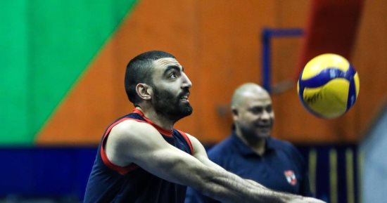 الأهلى يهزم بنى ياس الإماراتى فى البطولة العربية للطائرة 