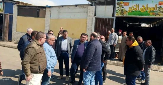 رئيس جهاز مدينة العبور يتفقد مشروعات المدينة لمتابعة نسب التنفيذ 