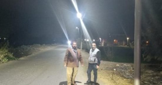 صيانة أعمدة الإنارة وإزالة التعديات الزراعية بالشرقية
