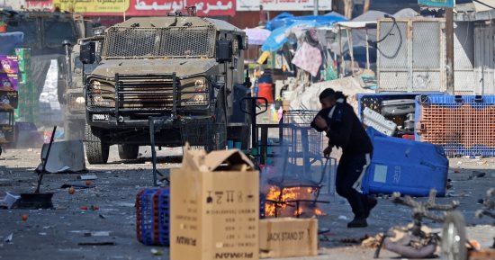 انسحاب جيش الاحتلال من "نابلس"بعد استشهاد فلسطينيين