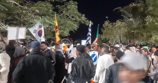 إقبال كبير على معبد أبو سمبل لمتابعة ظاهرة تعامد الشمس.. صور