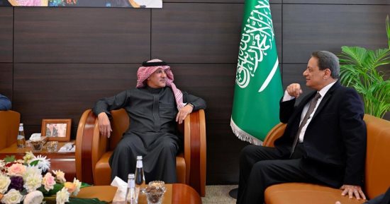 رئيس وكالة الأنباء السعودية يستقبل كرم جبر بالرياض لبحث التعاون
