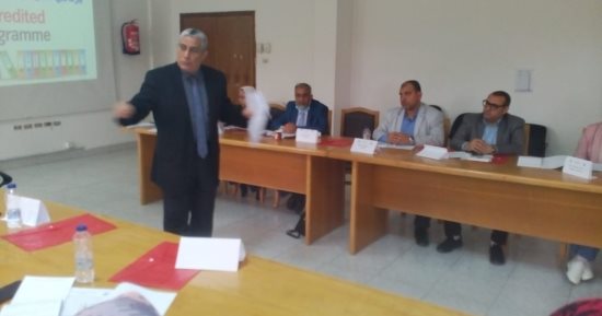 ختام فعاليات دورة المراجعة الخارجية لمؤسسات التعليم العالى بجامعة قناة السويس