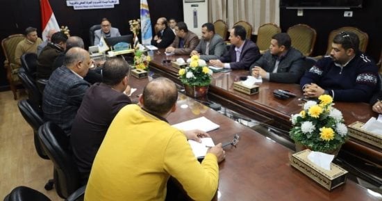 رئيس "مياه الغربية" يترأس اجتماع مديرى الأفرع والعموم لمناقشة أزمات السيول
