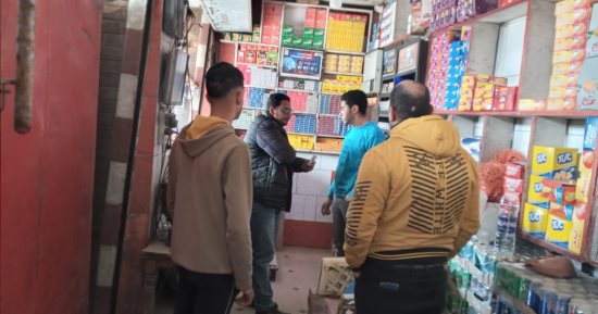 تحرير 153 محضر متنوع و195 حالة إشغال فى حملات موسعة بالإسكندرية