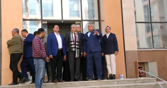محافظ الوادى الجديد يستقبل ضيوف المحافظة للاحتفال بـ"يوم الوفاء".. صور