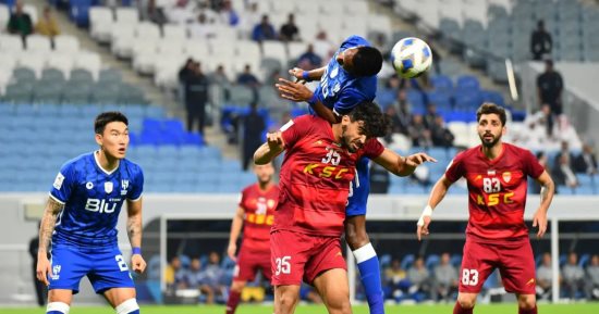 شوط أول سلبى بين فولاد ضد الهلال فى ربع نهائي دورى أبطال آسيا