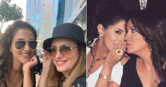 ريهام عبد الغفور تهنئ حنان مطاوع بعيد ميلادها
