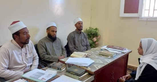 استكمال اختبارات التصفية الشفوية للمسابقة القرآنية بالوادى الجديد.. صور