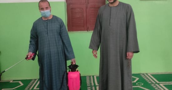 مديرية أوقاف الأقصر تقود حملات نظافة وتعقيم للمساجد بالإدارات المختلفة.. صور