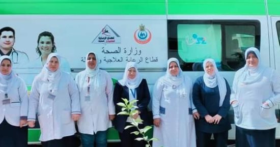 الكشف المجاني على ألف و136 مواطنا فى قافلة بالمنوفية
