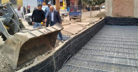 إزالة حالة بناء بدون ترخيص ورفع 65 طن مخلفات بمدينة ناصر فى بنى سويف