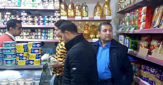تحرير 15 محضرا تموينيا متنوعة فى حى شرق سوهاج 