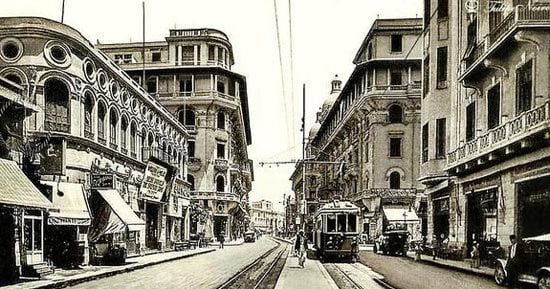 أسرار القاهرة.. حكايات فى صور قديمة.. فن العمارة فى شوارع وسط البلد