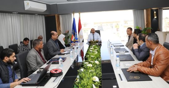 محافظ أسوان: البدء فى تنفيذ المرحلة الثانية من مشروع الهوية البصرية