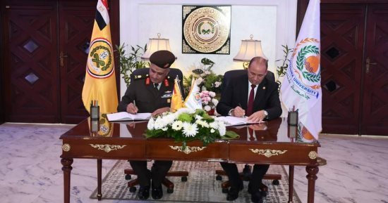 إدارة الحرب الكيميائية توقع بروتوكول تعاون مع جامعة المنصورة  