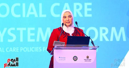 وزيرة التضامن: أحداث العالم المتصاعدة لن تنال من جهود توفير رعاية آمنة للمواطنين