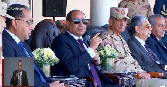 الرئيس السيسي: "ننفذ خطة مش متواضعة للتنمية فى سيناء تليق بأهاليها"