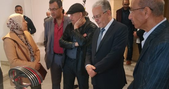 افتتاح الدورة الثالثة من صالون النحت بقصر الفنون.. صور