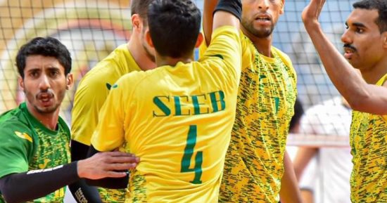 النصر البحرينى والسيب العمانى إلى نصف نهائى البطولة العربية للطائرة