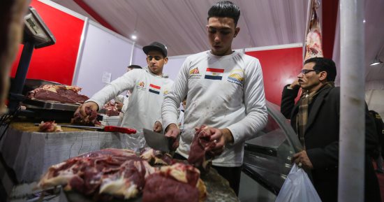 عرض اليوم.. كيلو اللحم المفروم بـ160 جنيها بدلا من 190 فى معرض أهلا رمضان بالجيزة