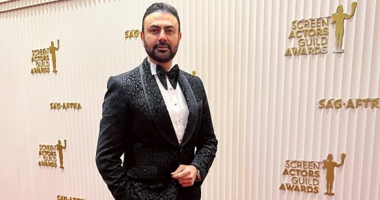 محمد كريم عن حضوره حفل sag: فخور أنى عضو في هذه النقابة