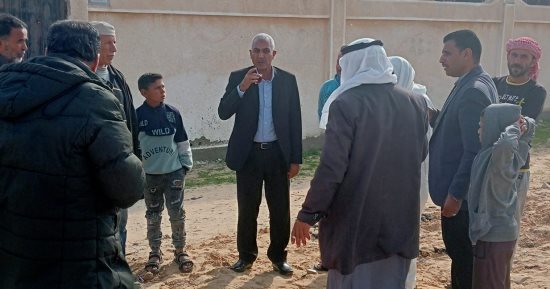 تنفيذ مشروعات خدمية جديدة بقرية أبو العراج فى شمال سيناء