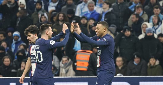 ميسي ومبابي يتصدران قائمة باريس سان جيرمان لمواجهة ليون 