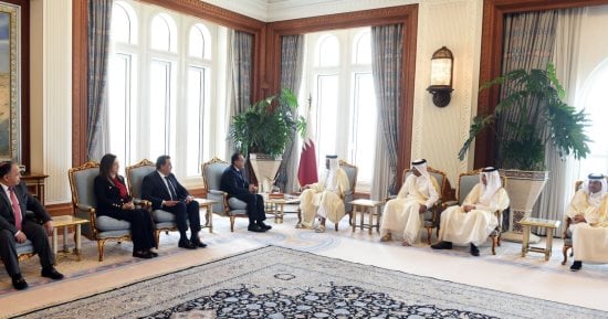 أمير قطر: حضور الرئيس السيسي لافتتاح كأس العالم رسالة مهمة تؤكد تطور العلاقات