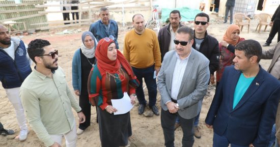 محافظ المنوفية يشهد التشغيل التجريبى لكوبرى أعلى السكة الحديد بتكلفة 70 مليون جنيه