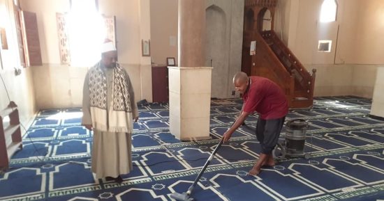 أوقاف الأقصر تستكمل حملاتها لنظافة وتعقيم المساجد قبل قدوم شهر رمضان.. صور