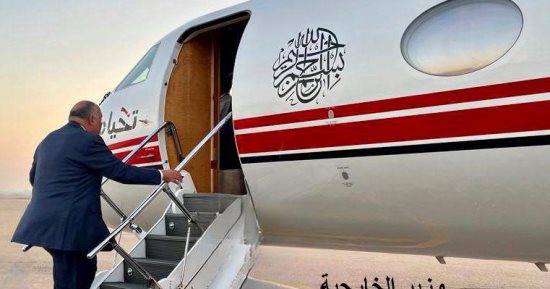 وزير الخارجية يتوجه للهند للمشاركة في اجتماع مجموعة العشرين وحوار رايسينا