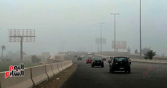 شبورة كثيفة تغطى سماء القاهرة الكبرى