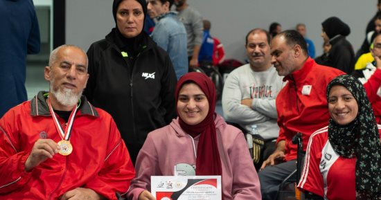 حصاد منتخب الطاولة البارالمبى فى بطولة مصر الدولية