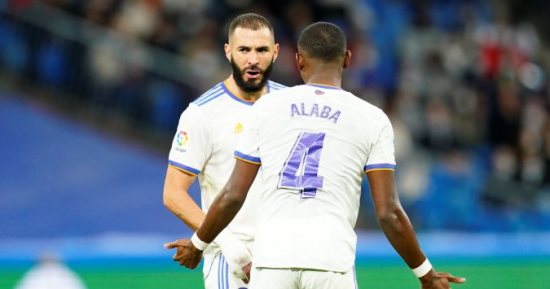 عودة بنزيما وميندى لقائمة ريال مدريد ضد ليفربول فى دورى أبطال أوروبا