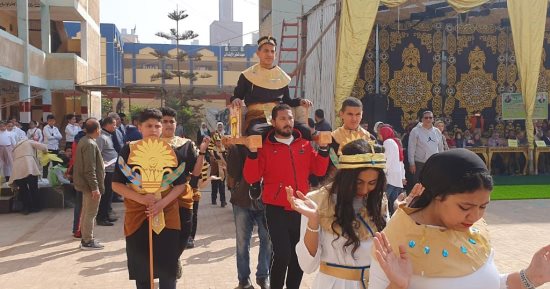 وكيل "تعليم الغربية" يشهد مهرجان العروض الرياضية بإدارة قطور التعليمية