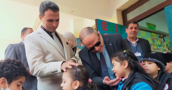 وكيل تعليم كفر الشيخ يتفقد المدرسة المصرية اليابانية.. صور