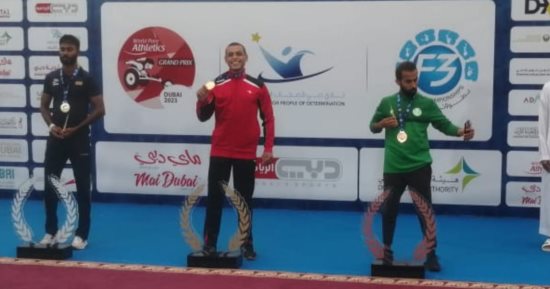 مصر تحصد ذهبية ألعاب القوى الباراليمبى ببطولة فزاع الدولية 