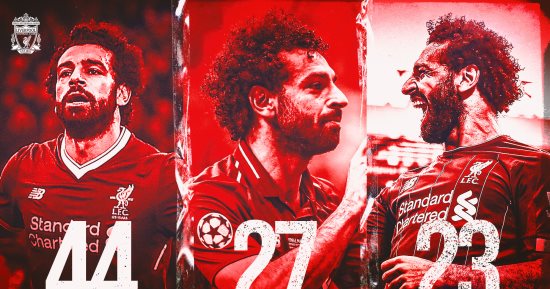 ليفربول يحتفى بتسجيل محمد صلاح 20 هدفا فى 6 مواسم متتالية