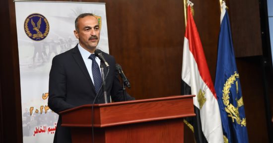 بيان عملى لرجال الحماية المدنية على إطفاء الحرائق فى يومهم العالمى