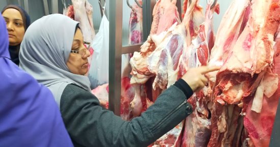 محافظ الجيزة يكلف المسئولين بالتأكد من جودة السلع بمعارض "أهلا رمضان"