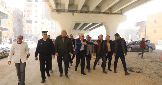 محافظ الجيزة: محور عمرو بن العاص سيخفف الضغط على شوارع الهرم وفيصل